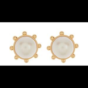 Kate Spade Flying Colors Bezel Studs Gold